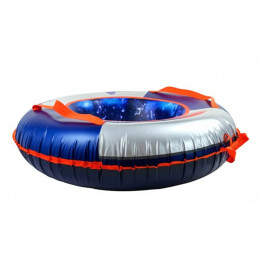 Сноутьюб V76 (серебрисный-синий)